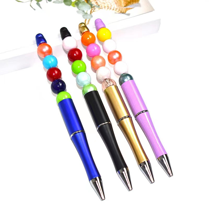 Creative ballpoint pen beaded pen